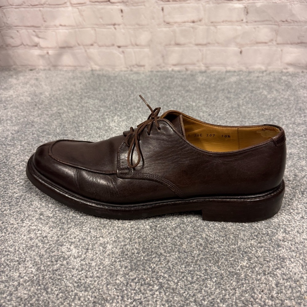 Jil Sander Lace Up Derby Brown Leather Shoes Men’s 10.5